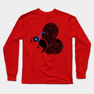 Noise Semicolon Butterfly Long Sleeve T-Shirt